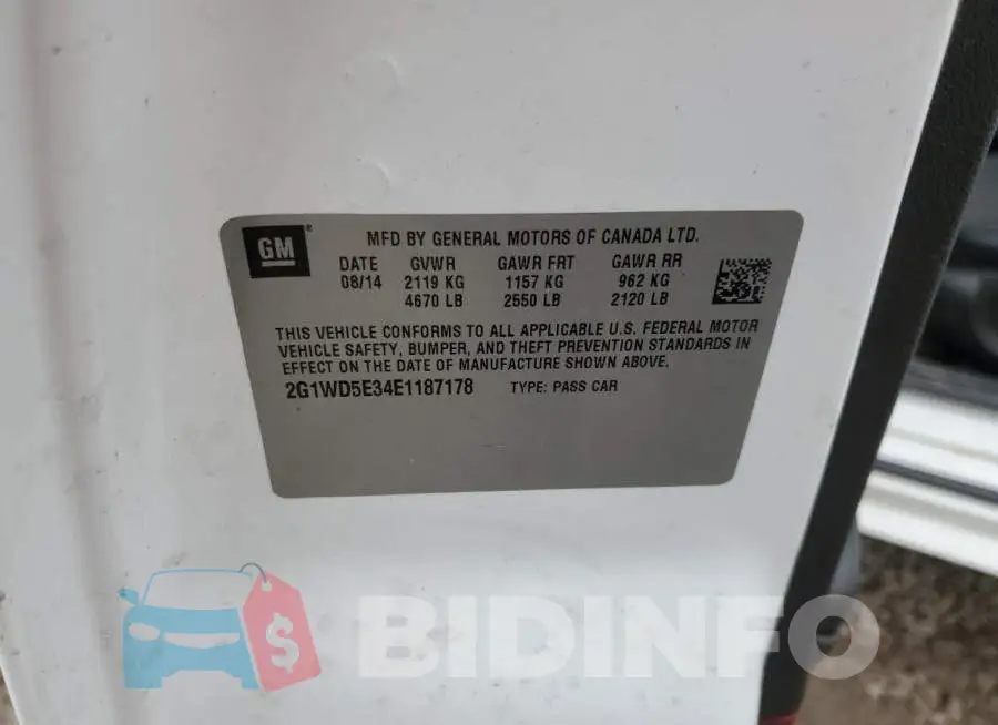 2G1WD5E34E1187178 Photo# 12