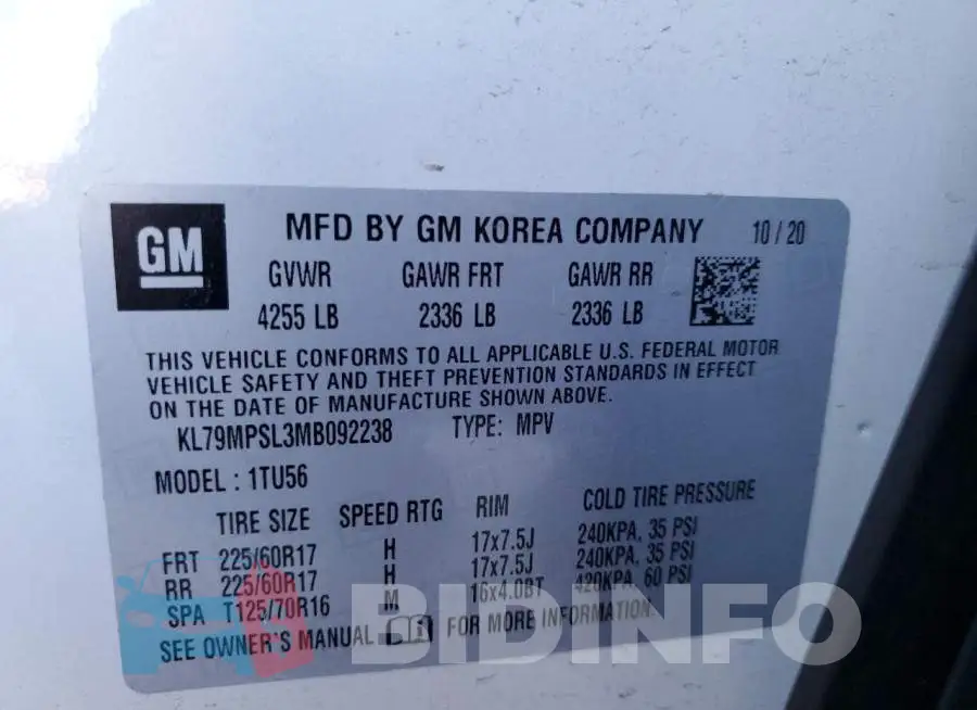 KL79MPSL3MB092238 Photo# 12