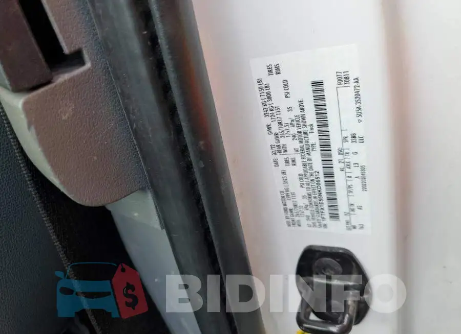 1FTFX1E55NKD06512 Photo# 12