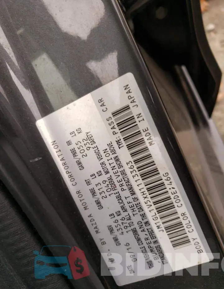 JM1GL1V5XH1113363 Photo# 13