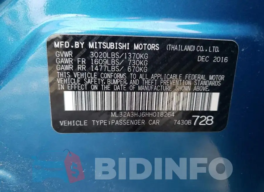 ML32A3HJ6HH018264 Photo# 12