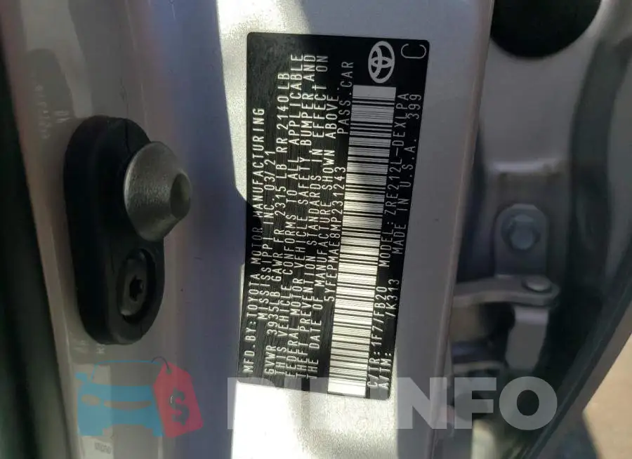 5YFEPMAE8MP231243 Photo# 12