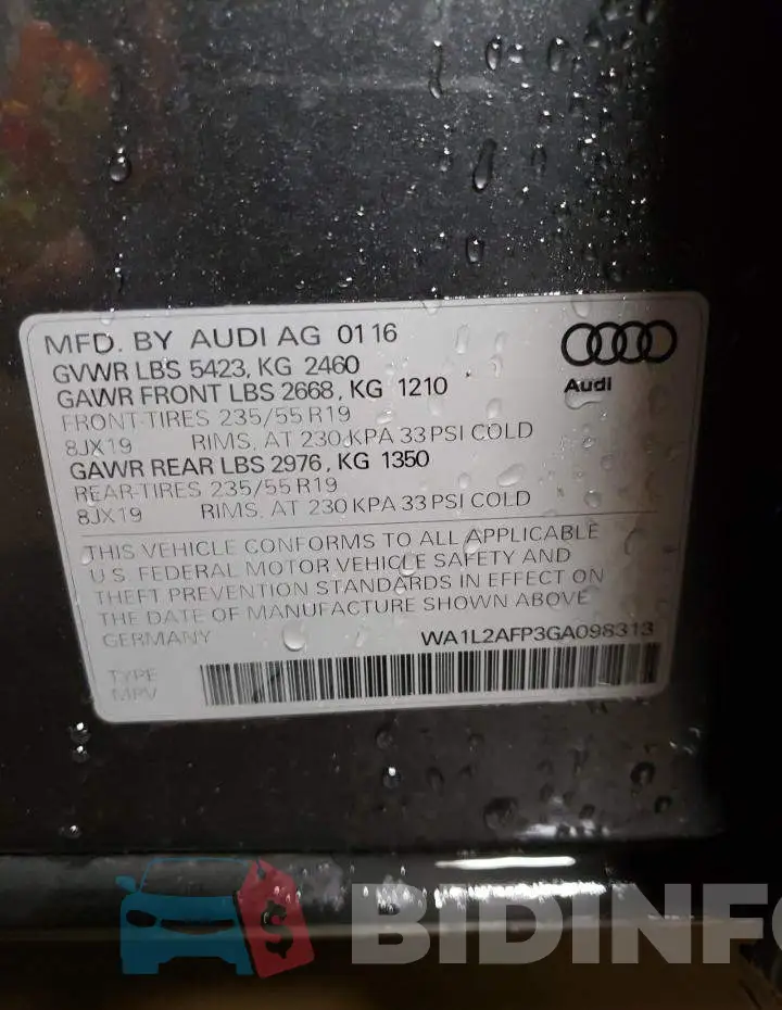 WA1L2AFP3GA098313 Photo# 13