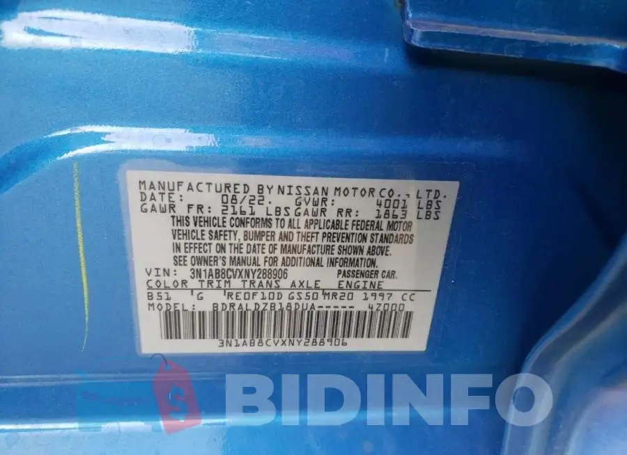 3N1AB8CVXNY288906 Photo# 12
