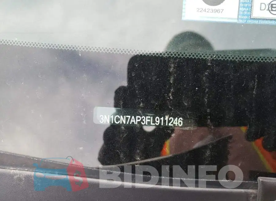 3N1CN7AP3FL911246 Photo# 12