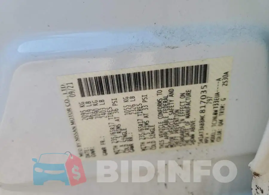 5N1AT3AB8MC817035 Photo# 13