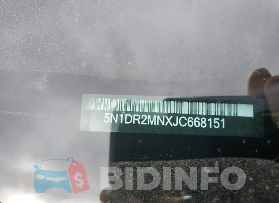 5N1DR2MNXJC668151 Photo# 13