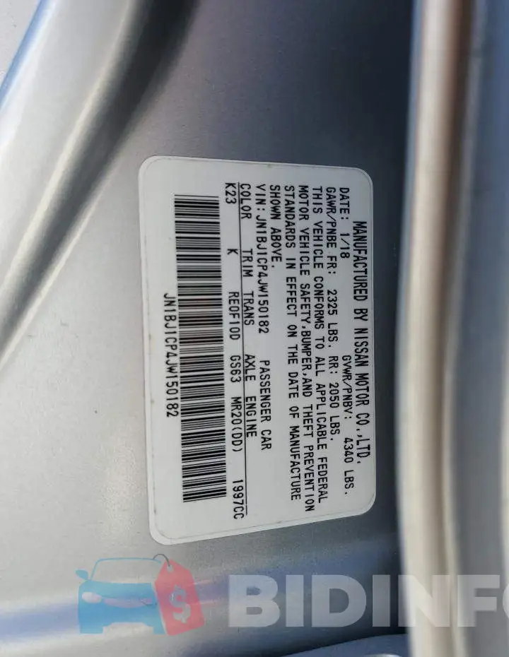 JN1BJ1CP4JW150182 Photo# 13