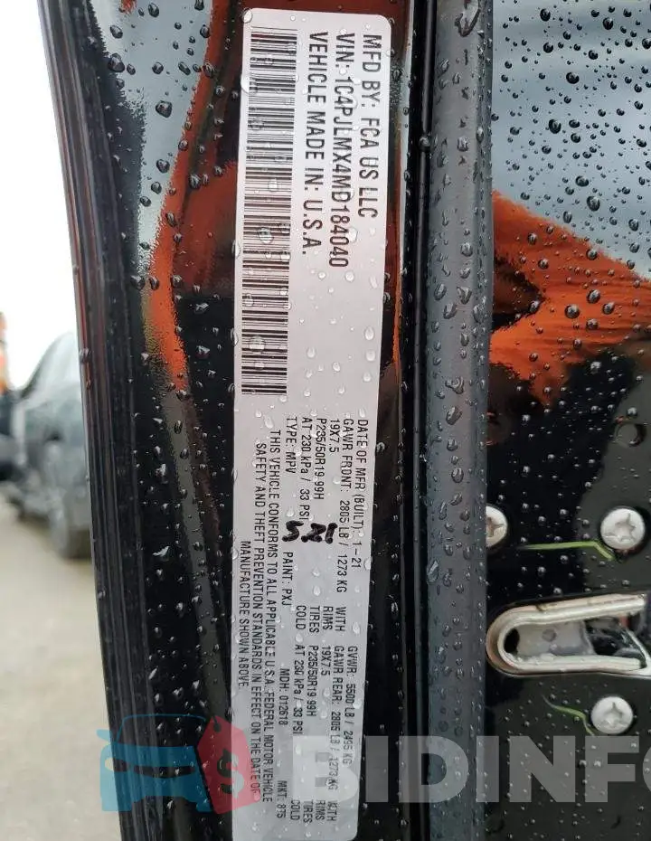 1C4PJLMX4MD184040 Photo# 12