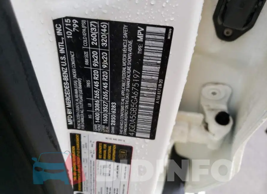 4JGDA5GB5GA675197 Photo# 13