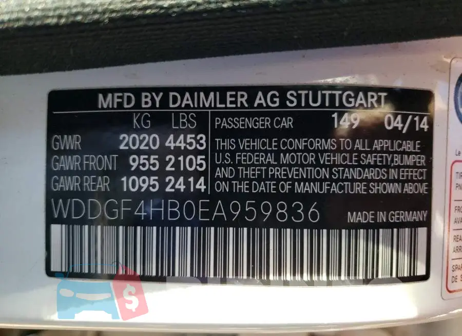 WDDGF4HB0EA959836 Photo# 12