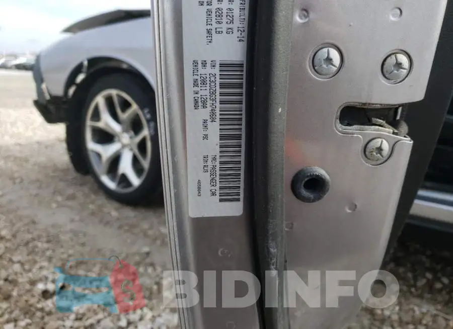 2C3CDZBG3FH740604 Photo# 13