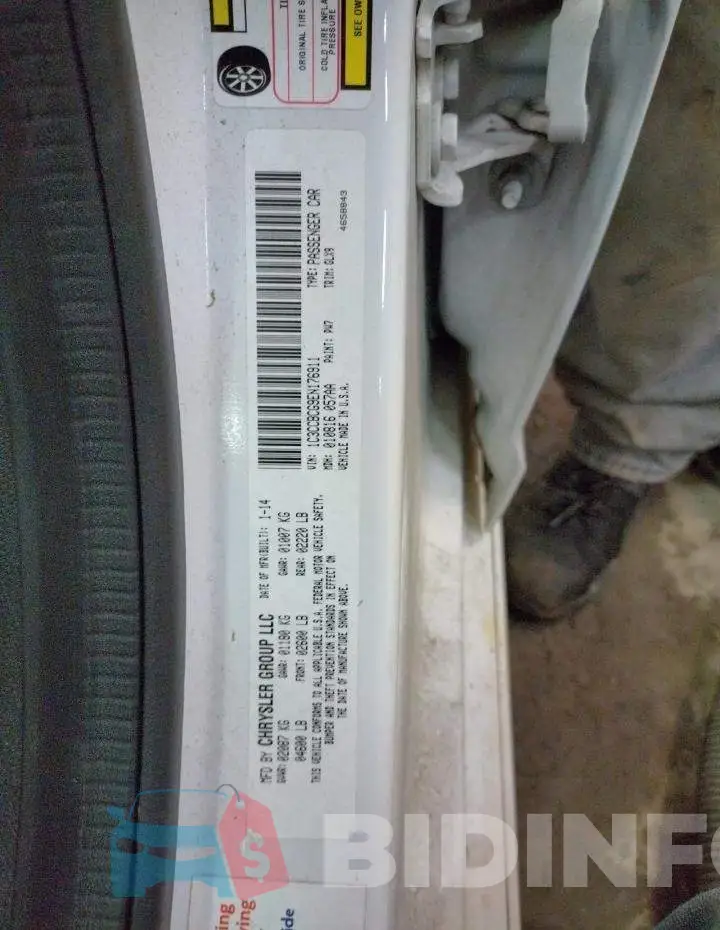 1C3CCBCG9EN176911 Photo# 12