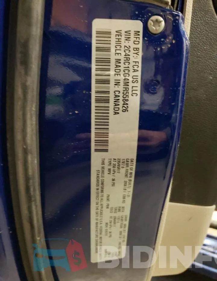 2C4RC1CG4MR558426 Photo# 13
