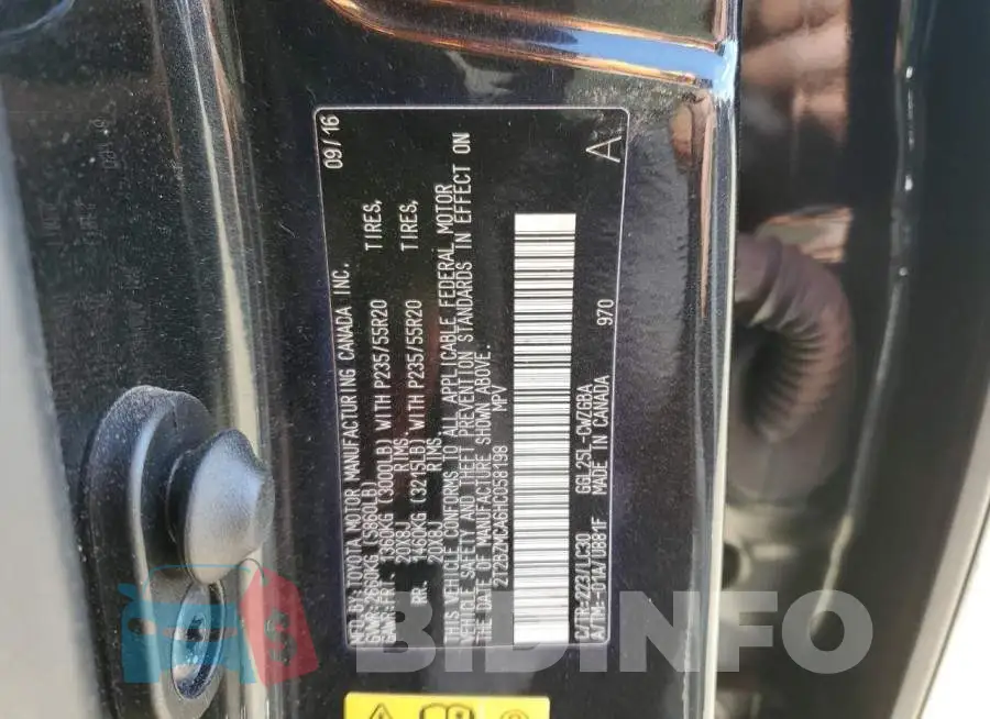 2T2BZMCA6HC058198 Photo# 13