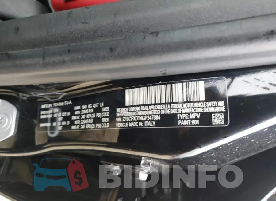 ZFBCFXDT4GP347084 Photo# 12