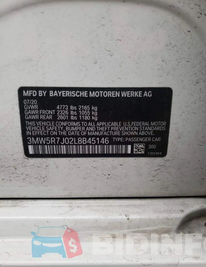 3MW5R7J02L8B45146 Photo# 12