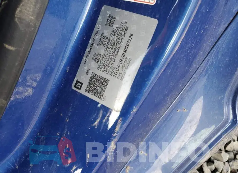 1G1FF1R78M0107228 Photo# 12