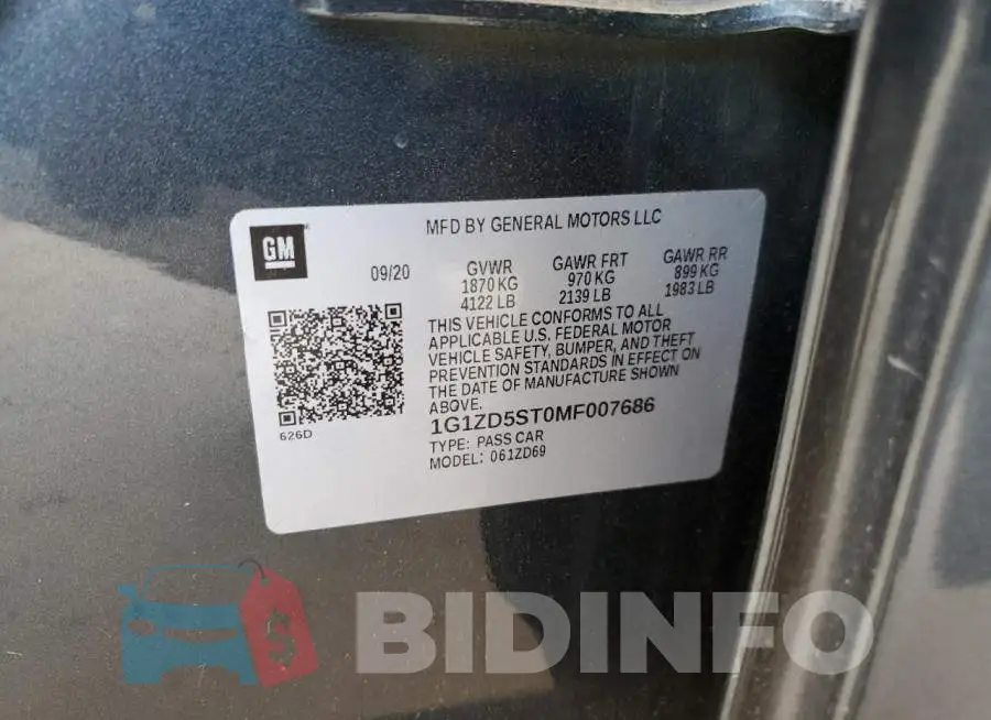 1G1ZD5ST0MF007686 Photo# 12
