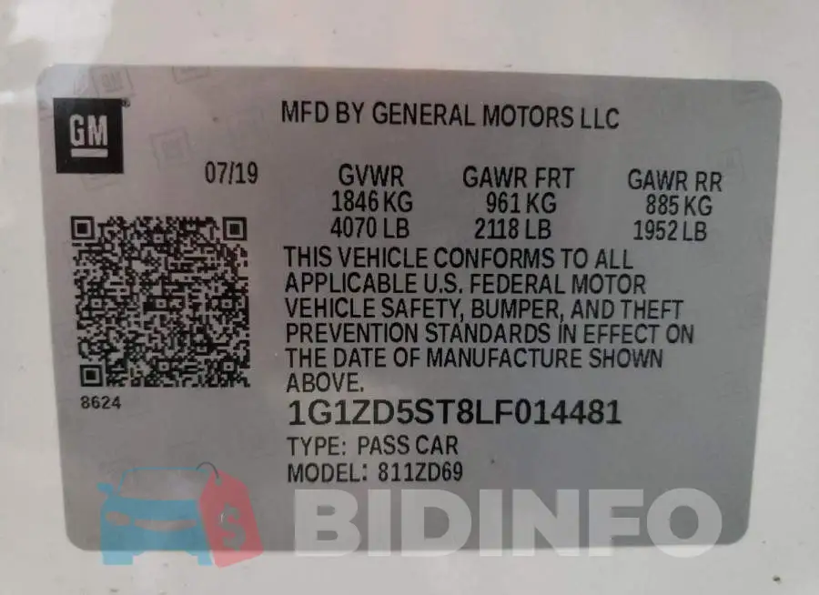 1G1ZD5ST8LF014481 Photo# 10
