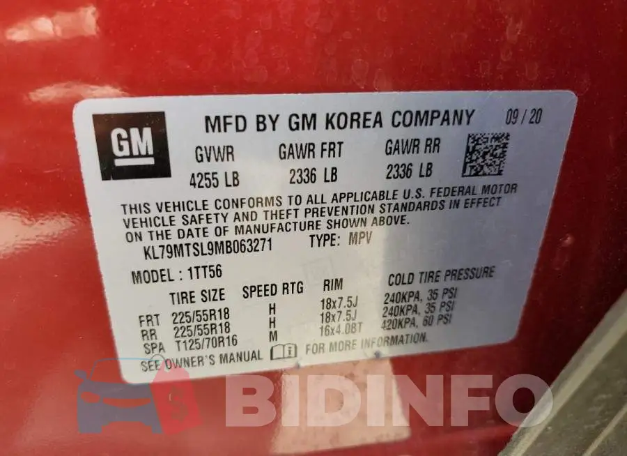 KL79MTSL9MB063271 Photo# 13