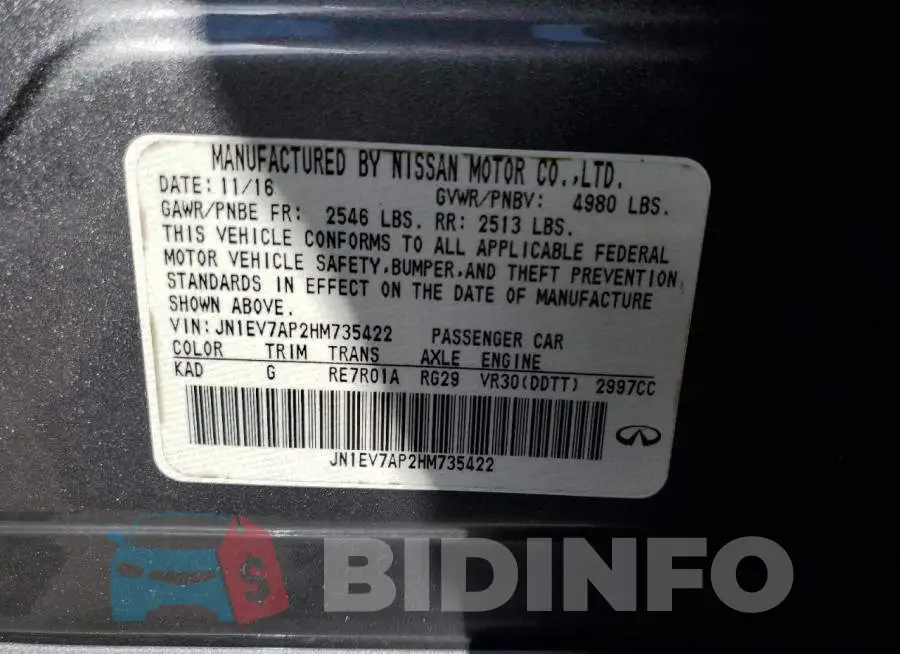 JN1EV7AP2HM735422 Photo# 12
