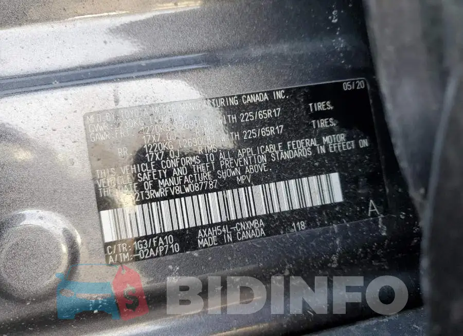 2T3RWRFV8LW087787 Photo# 13