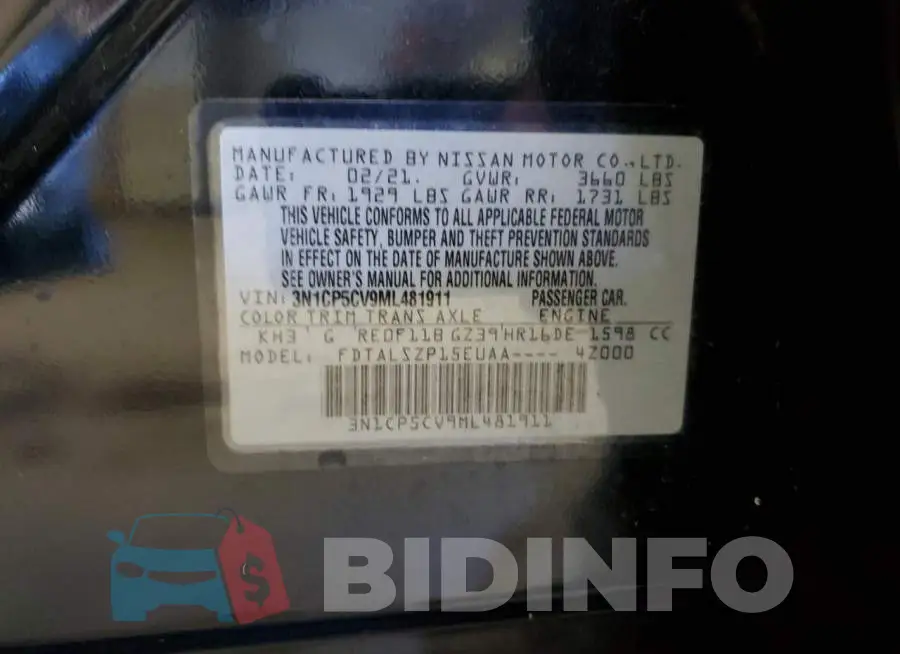 3N1CP5CV9ML481911 Photo# 12