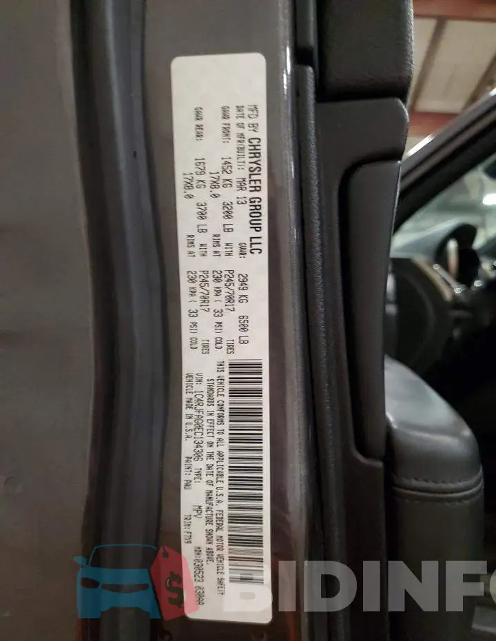 1C4RJFAG0EC134306 Photo# 13