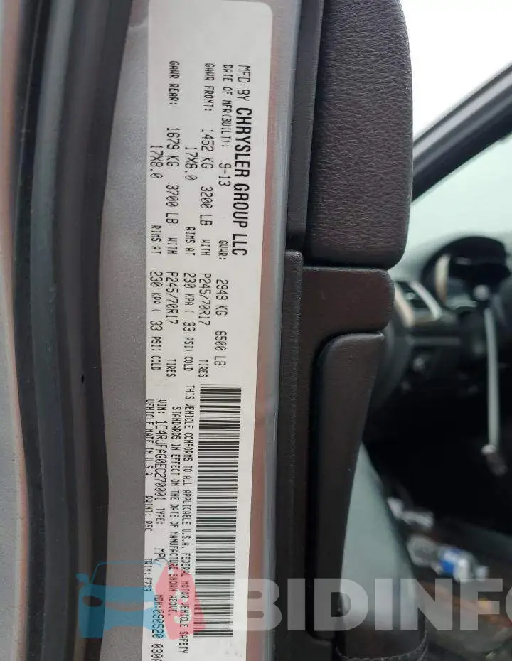 1C4RJFAG0EC270001 Photo# 12