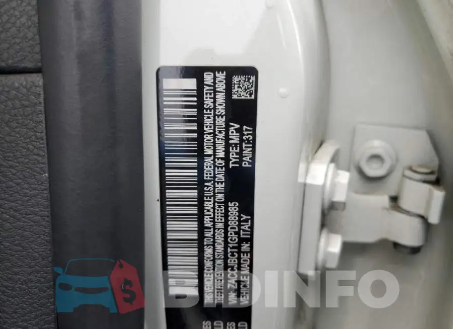 ZACCJBCT1GPD88985 Photo# 13