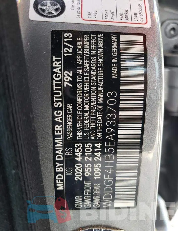 WDDGF4HB5EA933703 Photo# 12