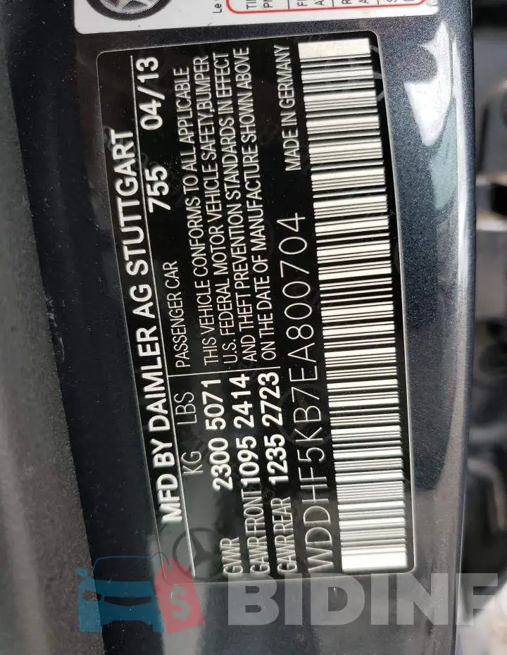 WDDHF5KB7EA800704 Photo# 12
