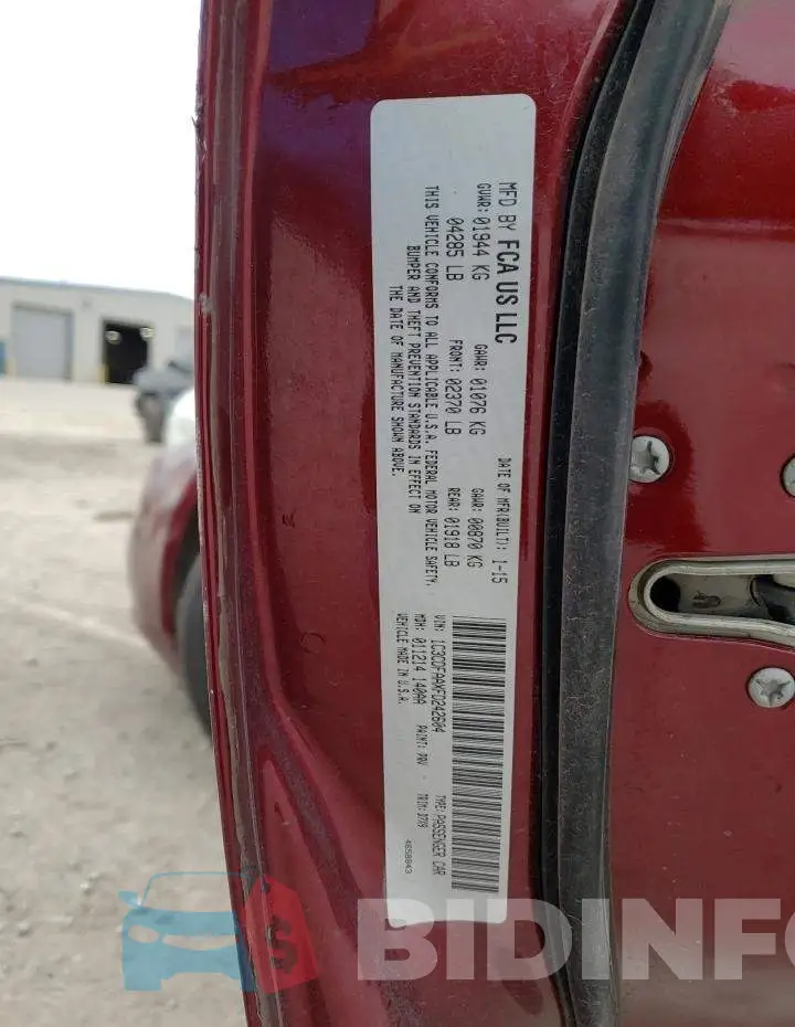 1C3CDFAAXFD242604 Photo# 12