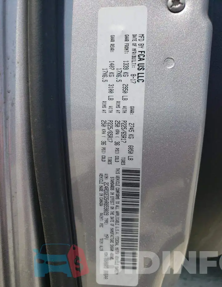 2C4RDGEG5HR859029 Photo# 13