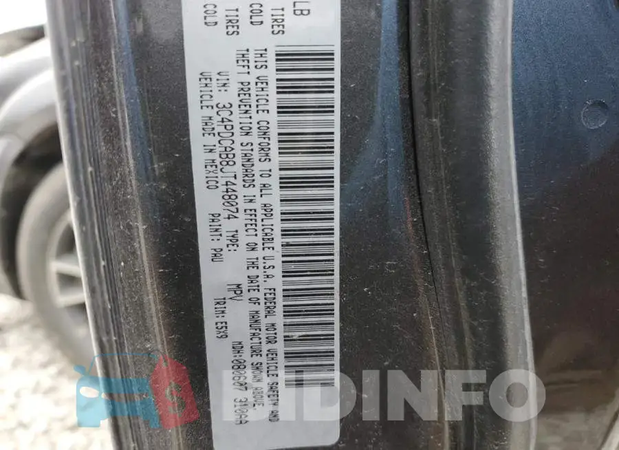 3C4PDCAB8JT448074 Photo# 13