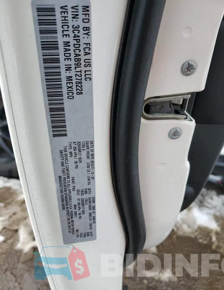 3C4PDCAB9LT278228 Photo# 13