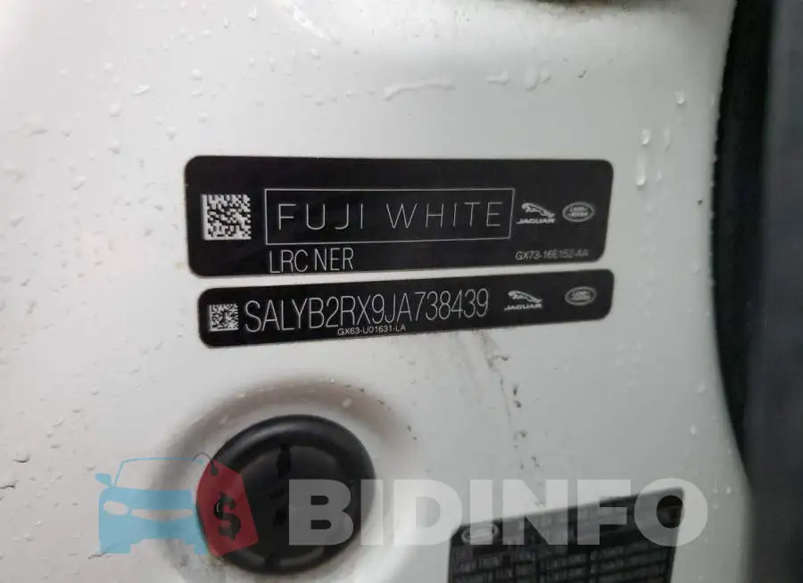 SALYB2RX9JA738439 Photo# 13