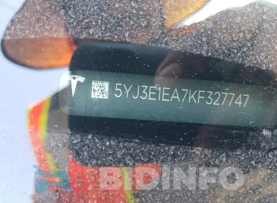 5YJ3E1EA7KF327747 Photo# 10