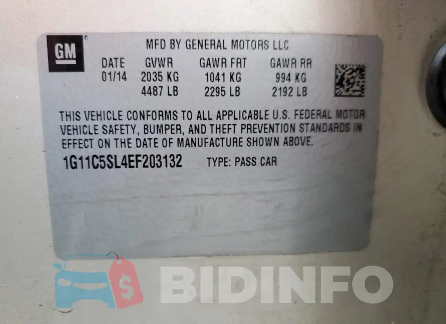 1G11C5SL4EF203132 Photo# 12