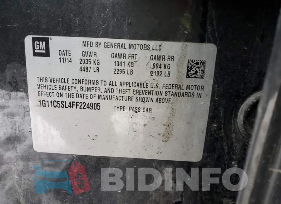1G11C5SL4FF224905 Photo# 12
