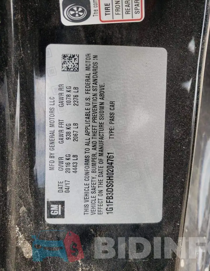 1G1FB3DS6H0204761 Photo# 13
