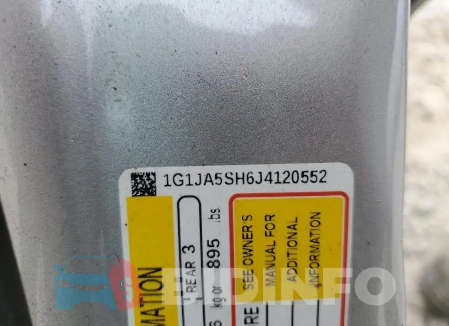 1G1JA5SH6J4120552 Photo# 13