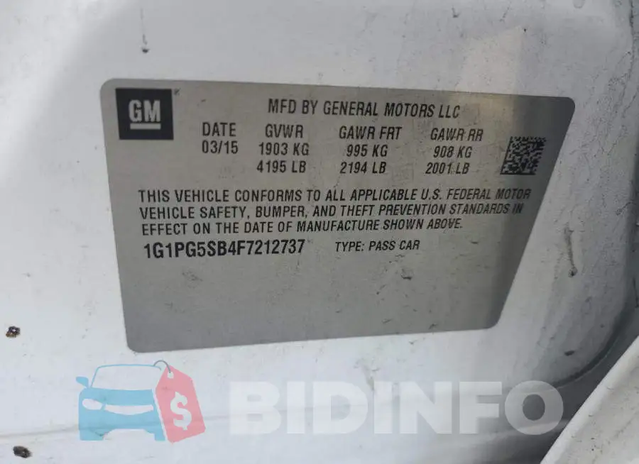 1G1PG5SB4F7212737 Photo# 12