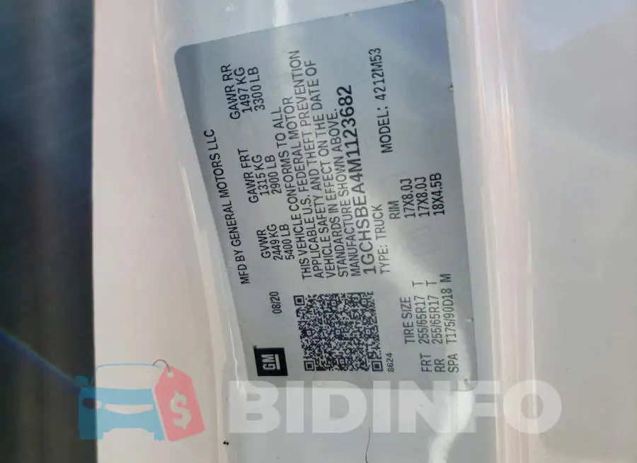 1GCHSBEA4M1123682 Photo# 12