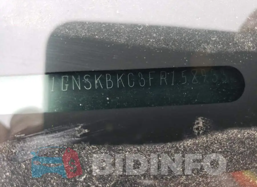 1GNSKBKC3FR158933 Photo# 14
