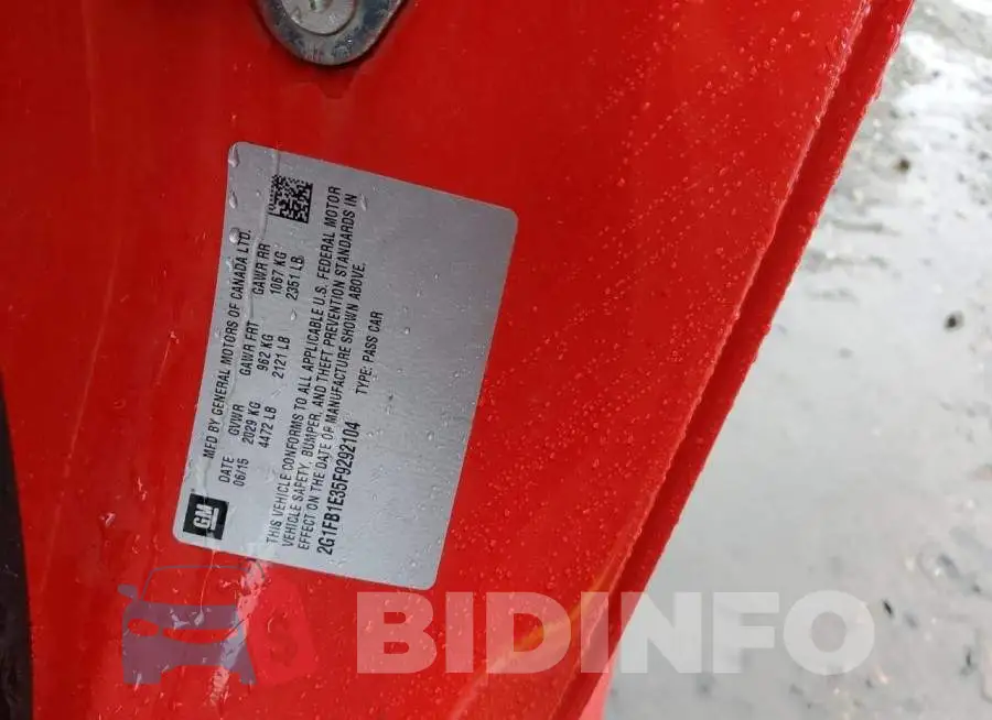 2G1FB1E35F9292104 Photo# 12