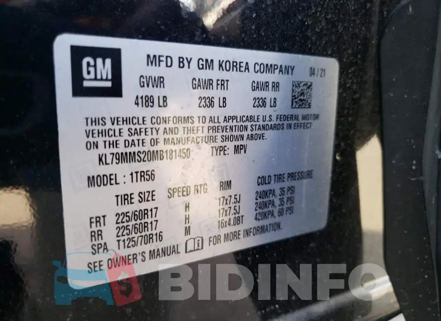 KL79MMS20MB181450 Photo# 12