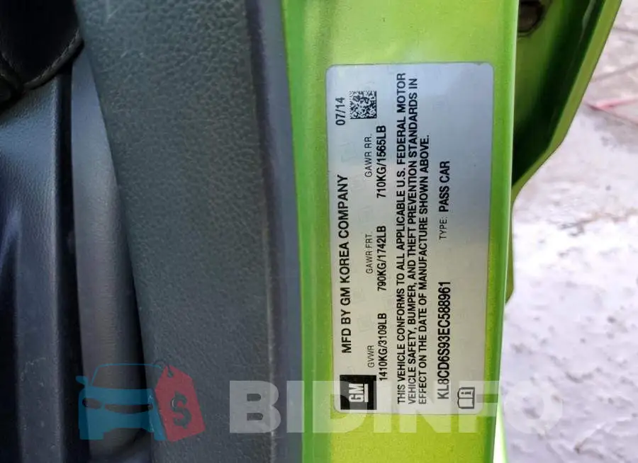 KL8CD6S93EC588961 Photo# 12