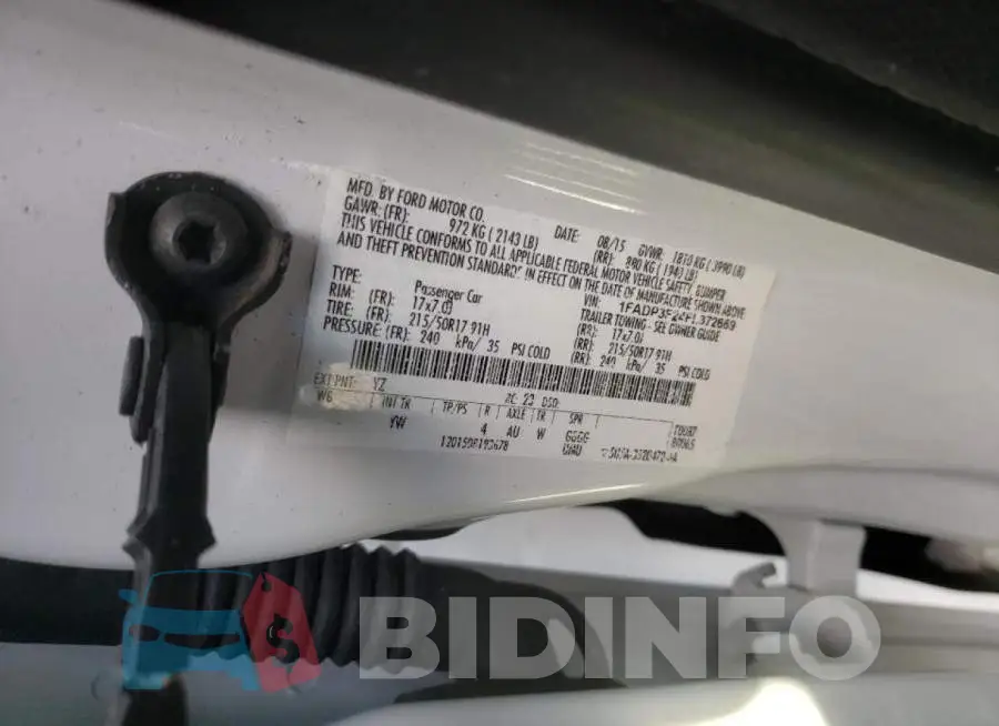 1FADP3F24FL372669 Photo# 12